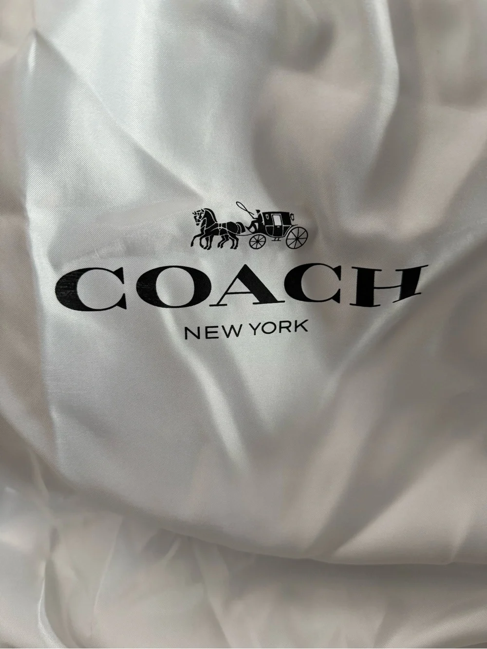 Coach Black Pebbled Leather Tote with Gold Hardware